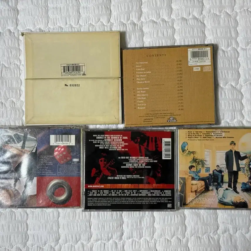 [BUNJANG] Blur &amp; Oasis CD Album Bundle Set (5 CDs) / BLUR/OASIS CD 앨범 5장