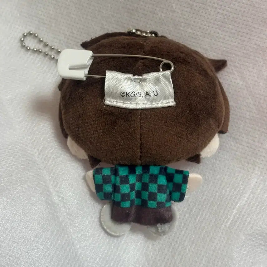 [BUNJANG] Demon Slayer Tanjiro Plush Mascot / 택포1.6) 탄지로 플러시 마스코트 / 귀칼 귀멸의칼날 누이