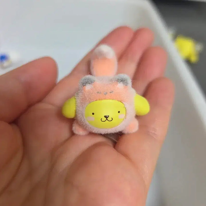 [BUNJANG] Pompompurin Forest Friends Fluffy Figure / 폼폼푸린 숲 속 친구들 플로키 피규어