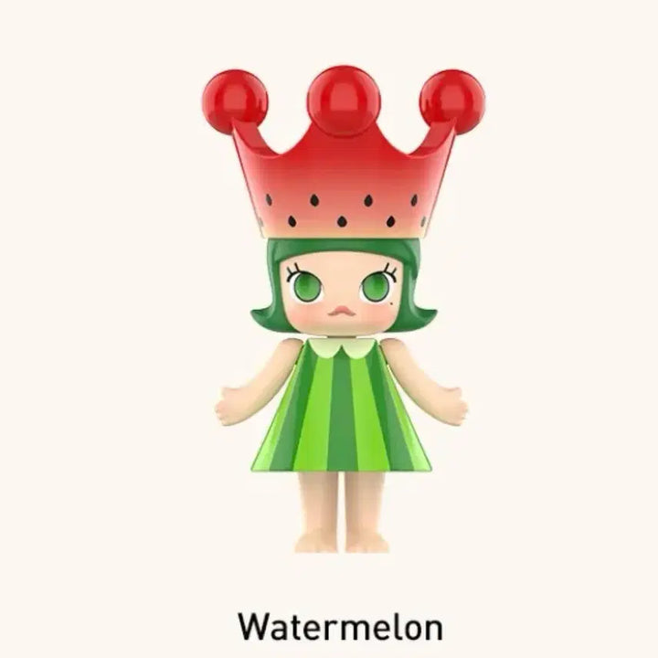[BUNJANG] Pop Mart Royal Molly 100% Watermelon Figure / 팝마트 로얄 몰리 100 워터멜론 수박 피규어
