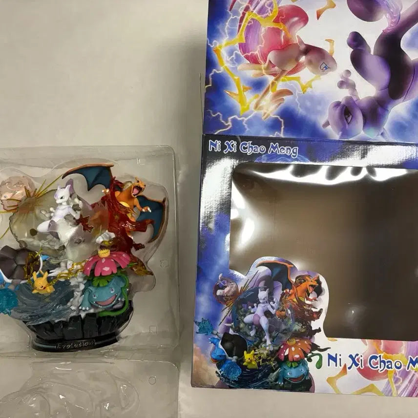 [BUNJANG] Mewtwo Strikes Back Large Figure Model / 포켓몬스터 뮤츠의역습 조형 피규어 대형 피규어 모형