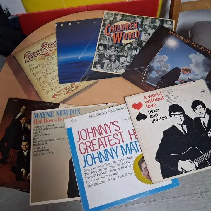 [BUNJANG] Original Old Pop LP Bundle Set (8 Records) / 오리지널 올드팝 LP 8장 일괄 할인