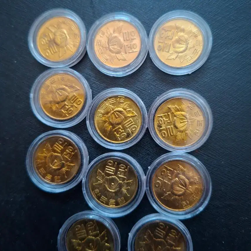 [BUNJANG] 1967 1 Won Coin (10 Pieces) / 1967년1원동전10점