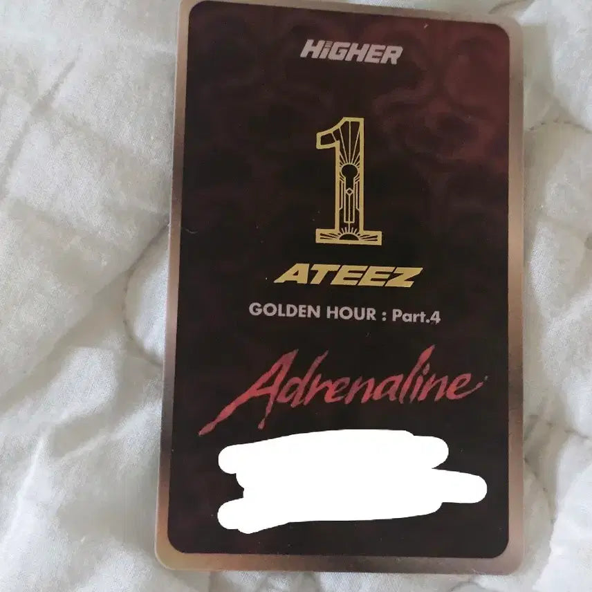 [BUNJANG] ATEEZ Yunho Higher Photocard / 에이티즈 윤호 하이어 포카