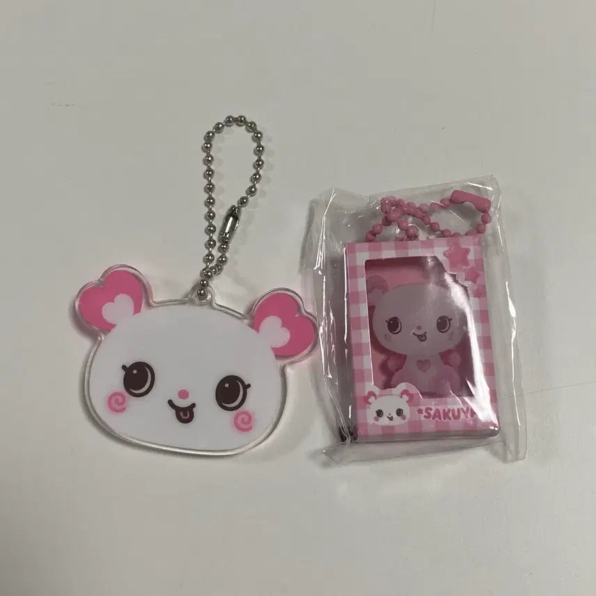 [BUNJANG] NCT WISH Sakuya Pang Mirror Miniature Keyring Bundle Set / [당일발송] 엔시티 위시 사쿠야 팡 미러, 미니어처 키링 일괄