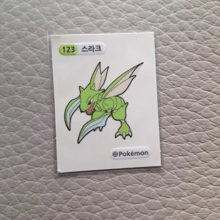 [BUNJANG] Pokemon Scyther Sticker / 포켓몬 스라크 띠부씰 스티커