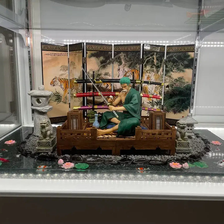 [BUNJANG] One Piece Zoro LED Diorama Figure / 원피스 soc 조로 led 디오라마 피규어