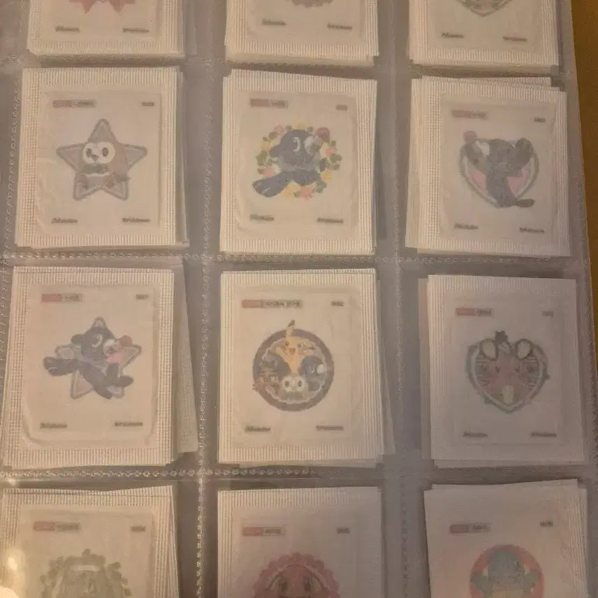 [BUNJANG] Pokemon Moaseal 42ea Bundle Set Sealed Full Set / 포켓몬 마스크팩 모아씰 42장 미개봉 전종 일괄판매