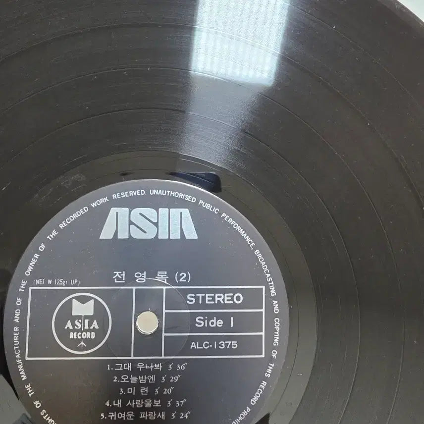 [BUNJANG] Jeon Young-rok LP / 전영록 LP