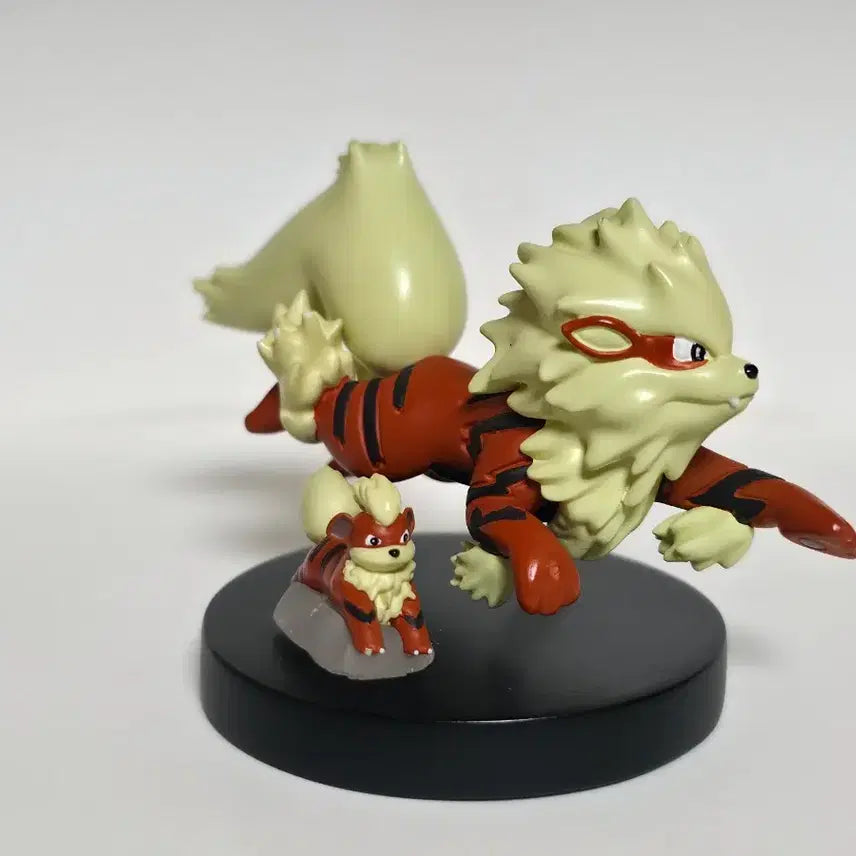 [BUNJANG] Pokemon 3D Figure Evolution Set: Growlithe &amp; Arcanine / 진짜 최종가격,10월17일 까지,레진제품,수리품)포켓몬스터 입체도감 가디,윈디 진화세트 피규어