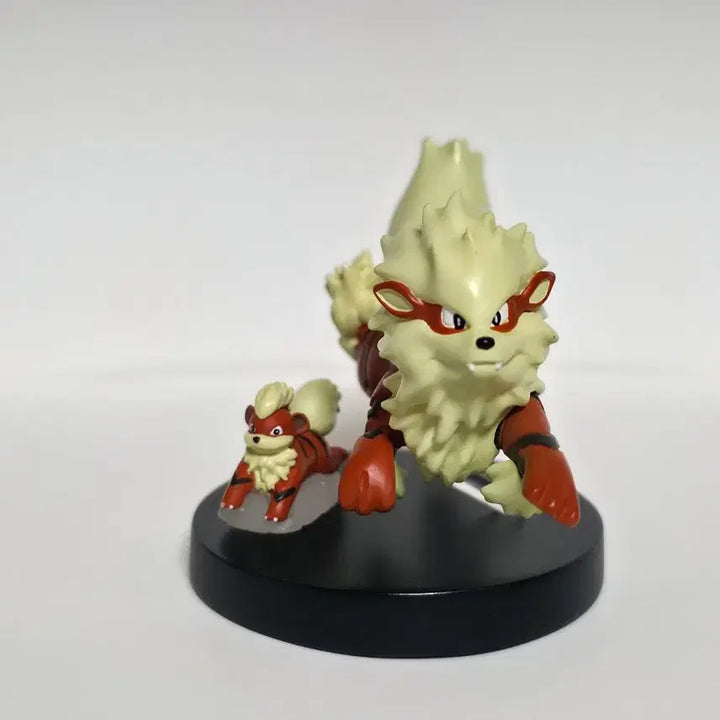 [BUNJANG] Pokemon 3D Figure Evolution Set: Growlithe &amp; Arcanine / 진짜 최종가격,10월17일 까지,레진제품,수리품)포켓몬스터 입체도감 가디,윈디 진화세트 피규어