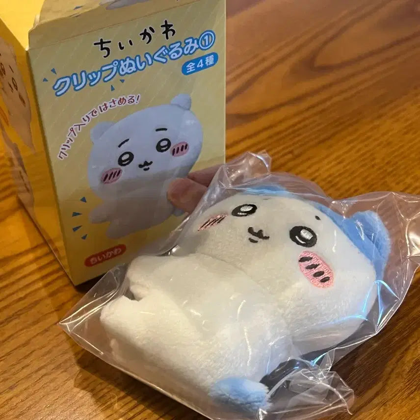 [BUNJANG] Chiikawa Hachiware Clip Plush / 먼작귀 치이카와 하치와레 클립 인형