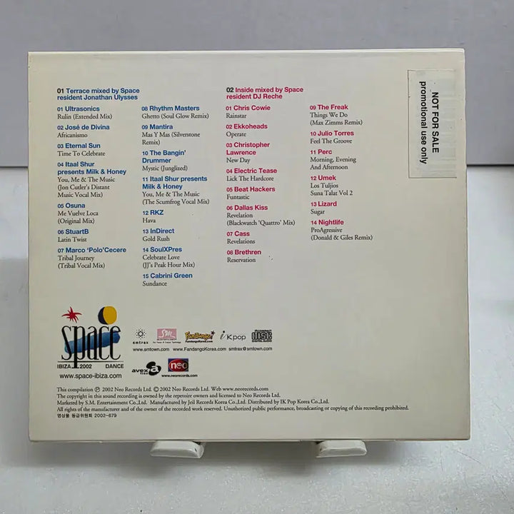 [BUNJANG] Space Ibiza 2002 Dance (2CD) / SPACE IBIZA 2002 DANCE (2CD)