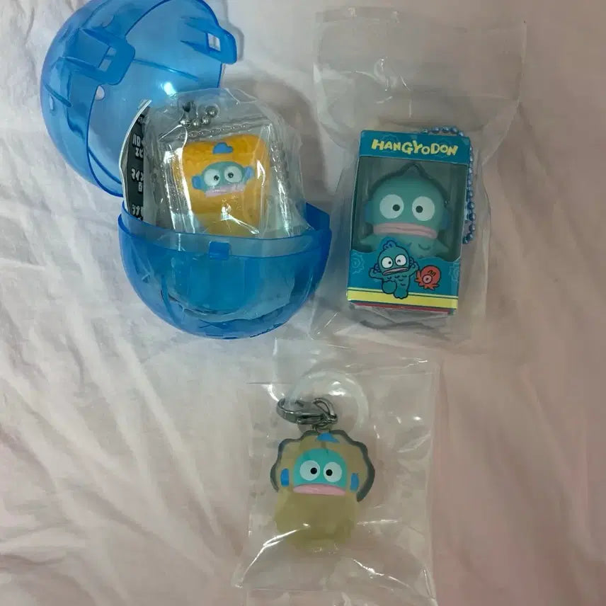[BUNJANG] Sanrio Hangyodon Gacha Collection Choco Box Shell Lunch Box / 산리오 한교동 가챠 모음 초코박스 굴 도시락