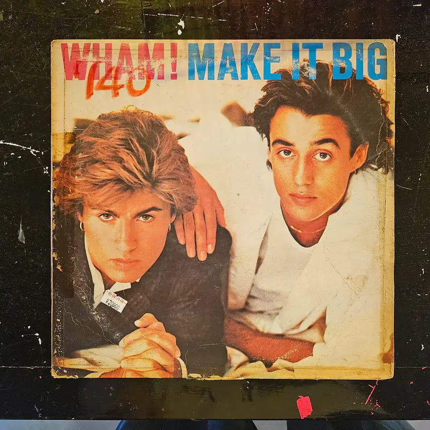 [BUNJANG] Wham! Make It Big 1984 LP Vinyl Record / 듀오 웸!(Wham!)이 1984년에 발표하여 전 세계를 뒤흔들었던 두 번째 정규 스튜디오 음반 Make It Big