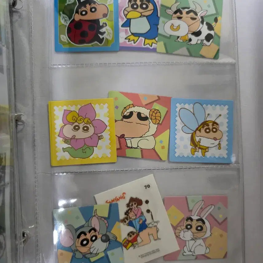 [BUNJANG] Crayon Shin-chan Sticker Bundle Set / 초코비 등 짱구 스티커 일괄 양도