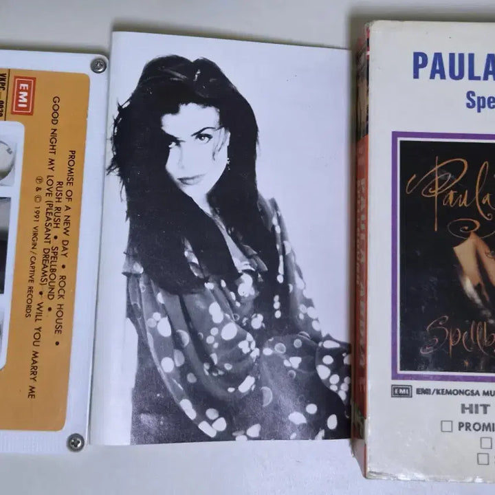 [BUNJANG] Paula Abdul Spellbound Cassette Tape (Unsealed) / 폴라 압둘 Spellbound (개봉 카세트테이프)