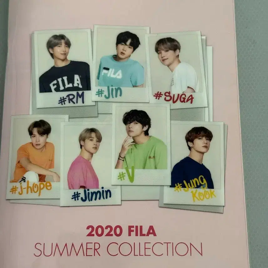 [BUNJANG] BTS x FILA 2020 Summer Collection / 2020 FILA 방탄소년단 여름 컬렉션