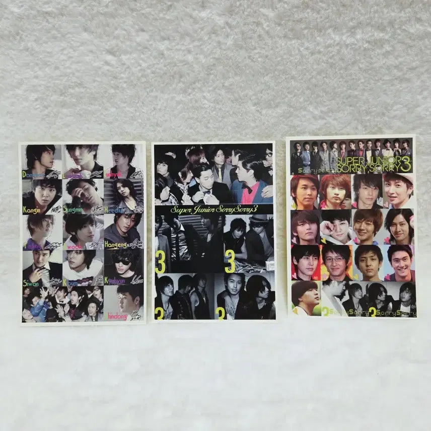 [BUNJANG] Super Junior Unofficial Sticker Set / 슈퍼주니어 슈주 비공식 스티커