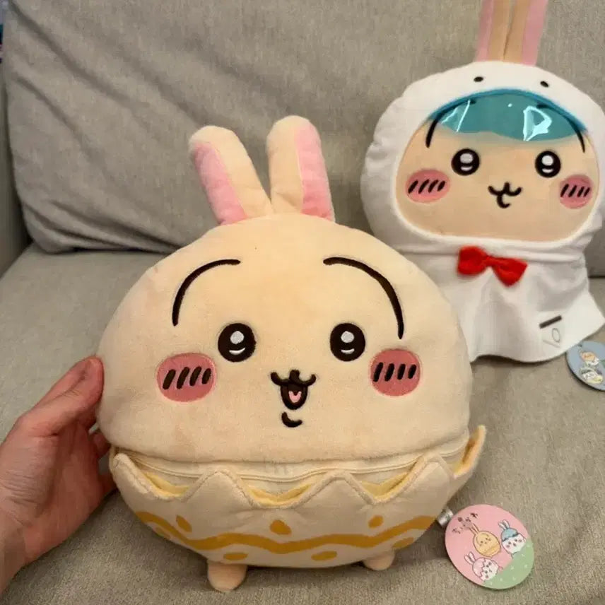 [BUNJANG] Chiikawa Usagi Set 2 Types Bundle Set (Easter Usagi, Raincoat Usagi) / 택있음) 치이카와 우사기세트 2종 일괄판매 합니다! (부활절 우사기, 우비 우사기)