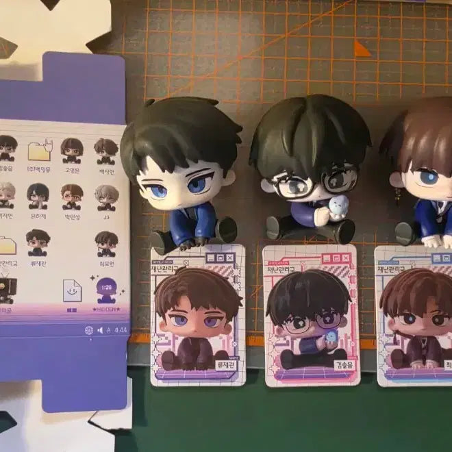 [BUNJANG] Ghost Story Office Figure Ryu Jae-gwan Bundle Set / 괴담출근 피규어 재관국 일괄판매