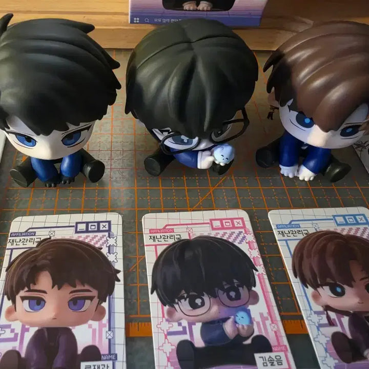 [BUNJANG] Ghost Story Office Figure Ryu Jae-gwan Bundle Set / 괴담출근 피규어 재관국 일괄판매