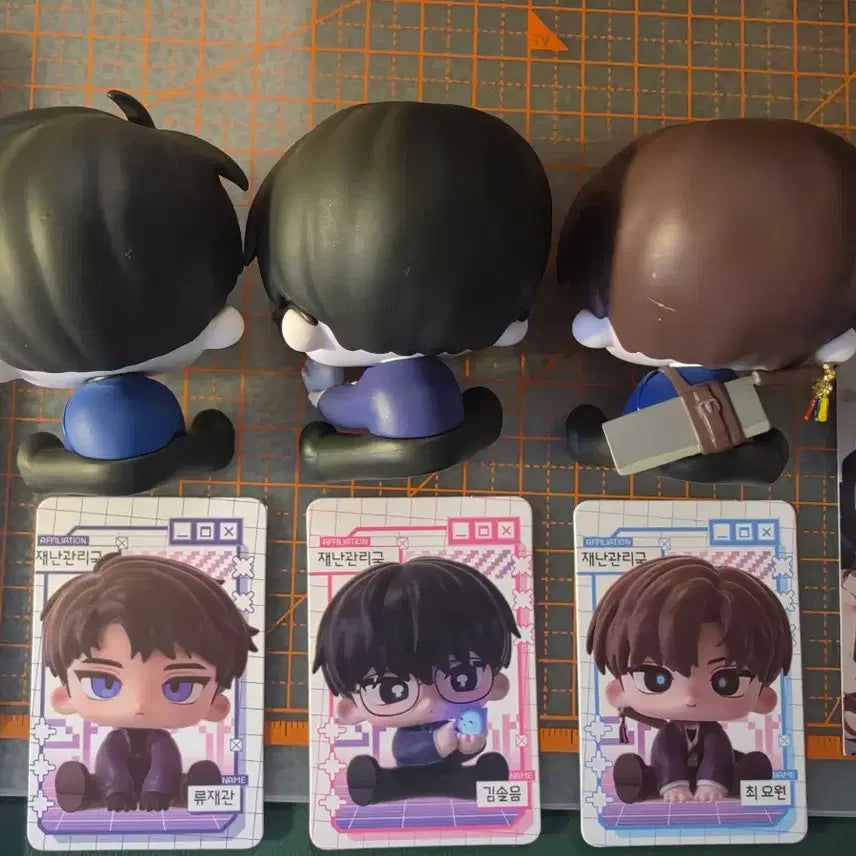 [BUNJANG] Ghost Story Office Figure Ryu Jae-gwan Bundle Set / 괴담출근 피규어 재관국 일괄판매