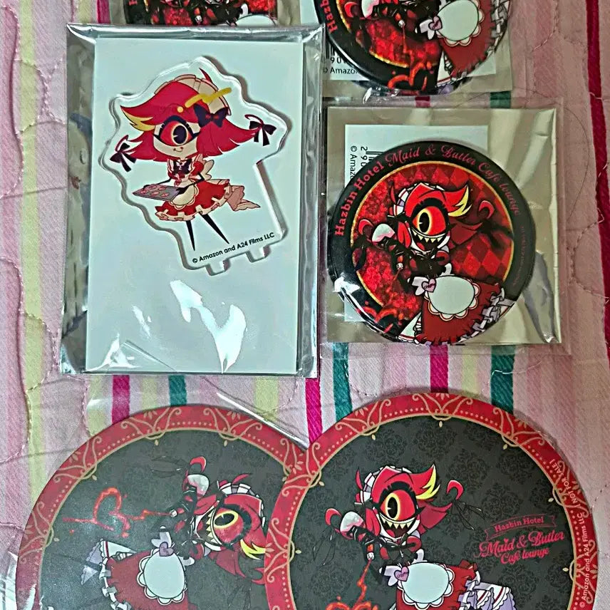 [BUNJANG] Hazbin Hotel Niffty Goods Bundle Set / 해즈빈 호텔 니프티 굿즈 일괄