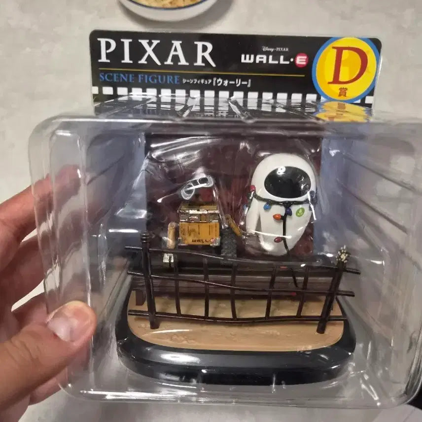 [BUNJANG] Pixar WALL-E Eve Scene Figure Set / 해피쿠지 픽사 월E D상 피규어 세트