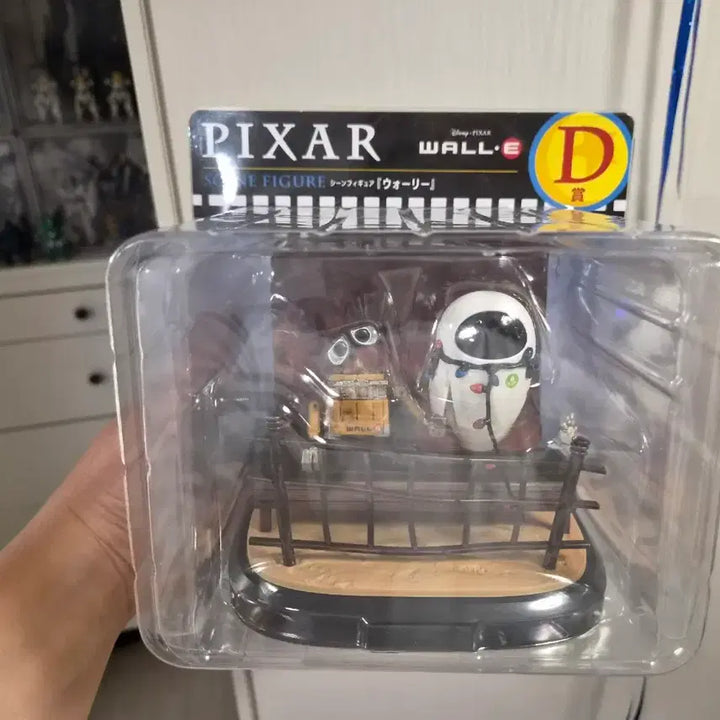 [BUNJANG] Pixar WALL-E Eve Scene Figure Set / 해피쿠지 픽사 월E D상 피규어 세트