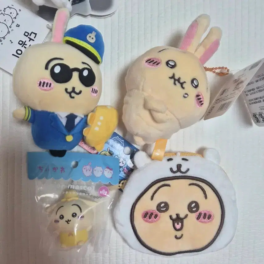 [BUNJANG] Chikawa Usagi Mascot Pun Sofubi Bundle Set / pun 우사기 마스코트 흥 지역마스코트 농담곰 소프비 일괄 치이카와