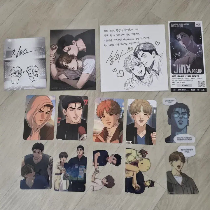 [BUNJANG] Jinx Lucky Draw Bundle Set / jinx 징크스 팝업 10특 8종+입특+소장특 일괄 팝니다
