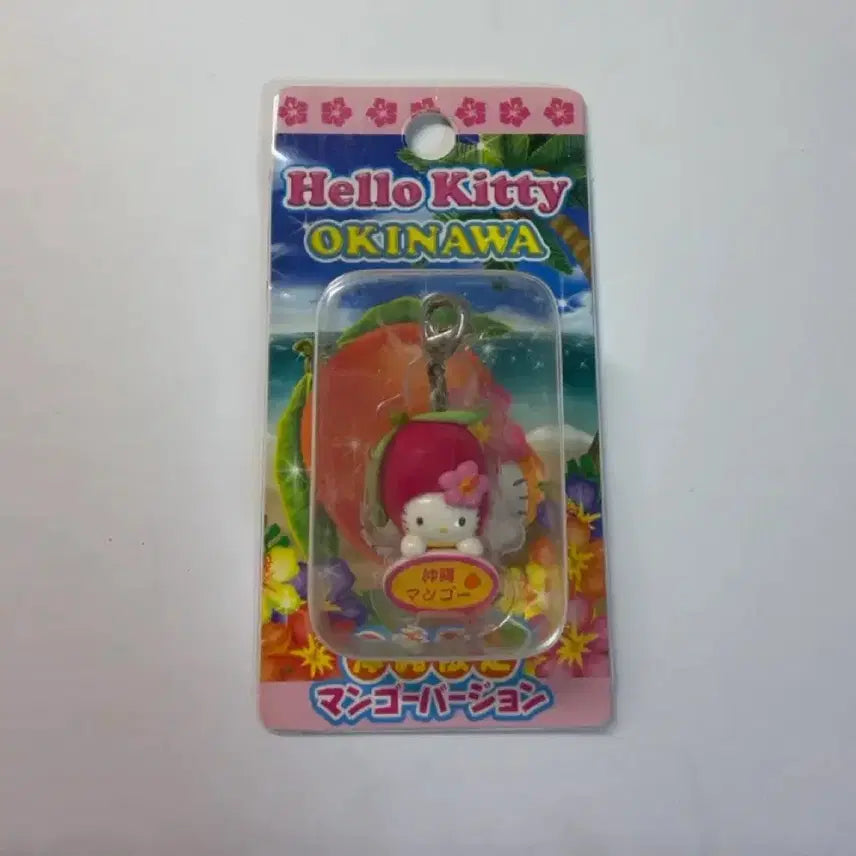 [BUNJANG] Sanrio Classic Hello Kitty Okinawa Limited Keychain / 고전키티 키링 (오키나와)