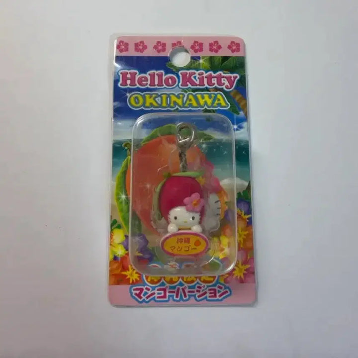 [BUNJANG] Sanrio Classic Hello Kitty Okinawa Limited Keychain / 고전키티 키링 (오키나와)