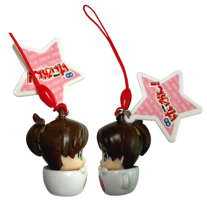 [BUNJANG] K-On! Ui Hirasawa Teacup Strap Keychain / 케이온 우이 티컵 스트랩 키링
