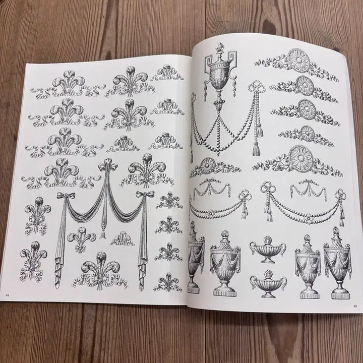 [BUNJANG] Vintage Art Deco Design Reference Book 1979 / 빈티지 아르데코 문양 레퍼런스북 1979년