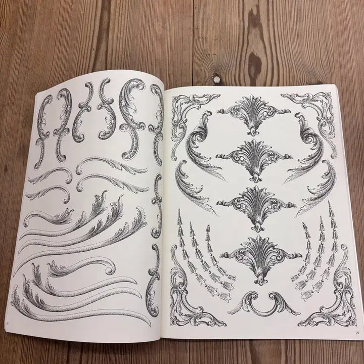 [BUNJANG] Vintage Art Deco Design Reference Book 1979 / 빈티지 아르데코 문양 레퍼런스북 1979년