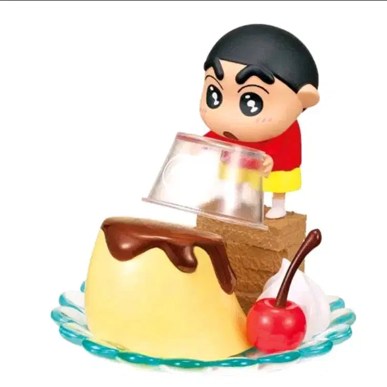 [BUNJANG] Crayon Shin-chan Rement Cooking Figure Pudding / 짱구 리멘트 요리 피규어 푸딩