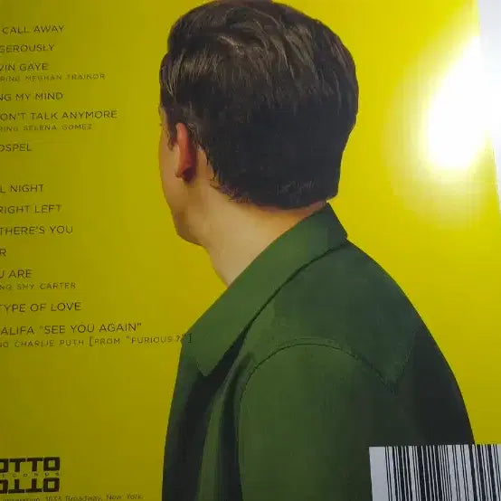 [BUNJANG] Charlie Puth LP Vinyl Record / 찰리 푸스 LP