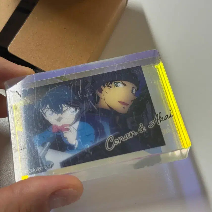 [BUNJANG] Detective Conan Acrylic Block (Conan &amp; Akai) / 명탐정 코난 아크릴 블럭(코난 &amp; 아카이)