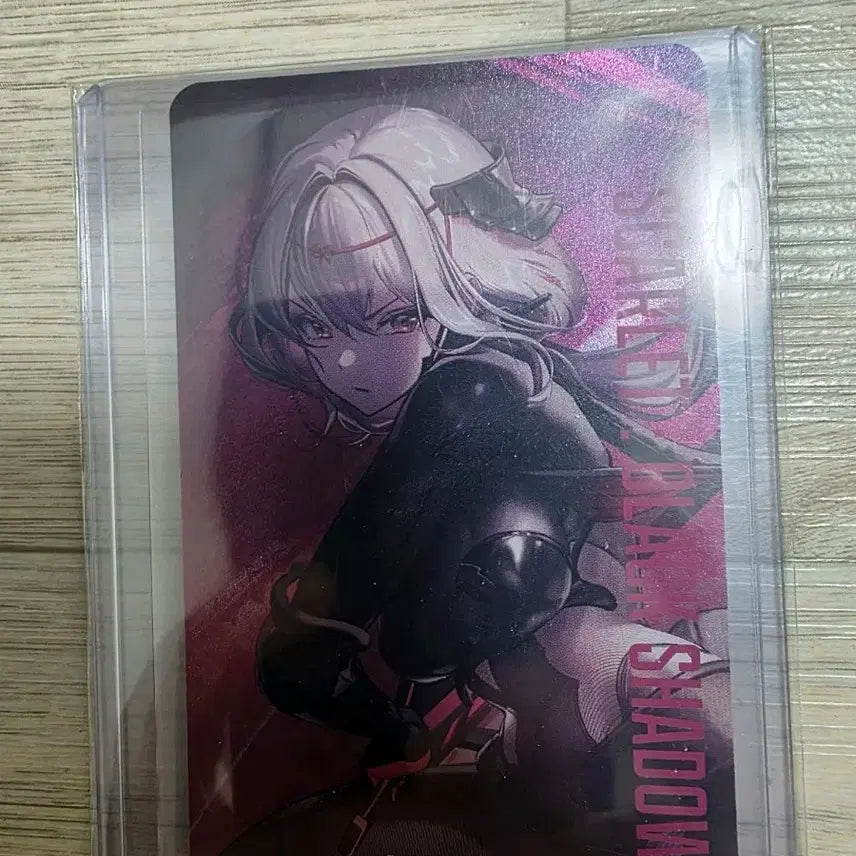 [BUNJANG] NIKKE Choco Card Black Lily (Sik) / 니케 초코카드 시크 흑련