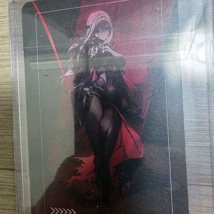 [BUNJANG] NIKKE Choco Card Black Lily (Sik) / 니케 초코카드 시크 흑련