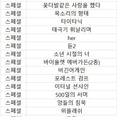 [BUNJANG] Lotte Cinema Art Card Bundle Set / 롯데시네마 아트카드 일괄 판매합니다