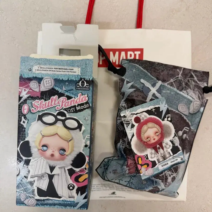 [BUNJANG] Skullpanda Off Mode Card Unsealed Figure / 팝마트 스컬판다 오프모드 (mask off) 카드개봉 판매