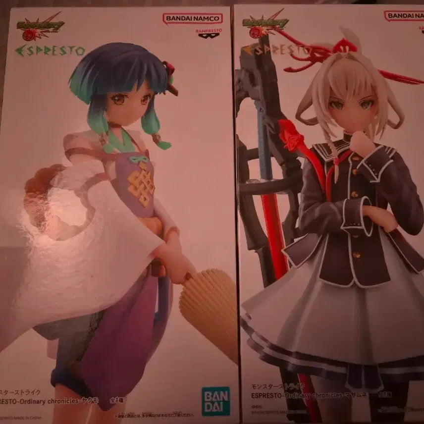 [BUNJANG] Monster Strike ESPRESTO Ordinary Chronicles Yakumo &amp; Masamune Figure Set / Monster Strike (몬스터 스트라이크) ESPRESTO 피규어 2종