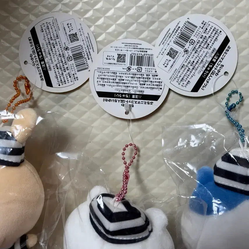[BUNJANG] Chiikawa Prisoner Outfit Chi+Hachi+Usagi Bundle Set / 치이카와 죄수복 치이+하치+우사기 일괄판매