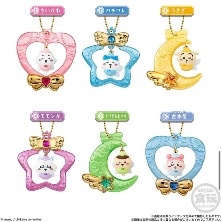 [BUNJANG] Chiikawa Jewelry Swing Charm Set / 치이카와 쥬얼리 스윙 참 먼작귀 4종 일괄 팝니다.