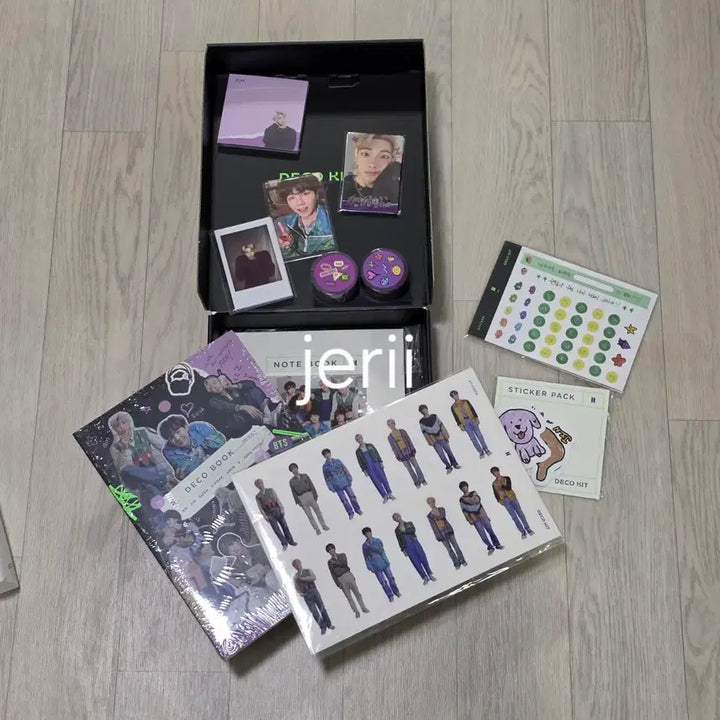 [BUNJANG] BTS Deco Kit Full Box Unused (Photocards Included) / 방탄소년단 데코키트 풀박스 미사용(포카포함)