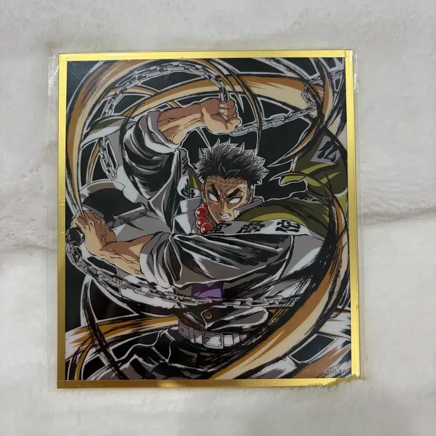 [BUNJANG] Demon Slayer Gyomei Himejima Acrylic Art Panel Bundle Set / 귀멸의칼날 웹샵쿠지 아크릴색지 교메이 일괄
