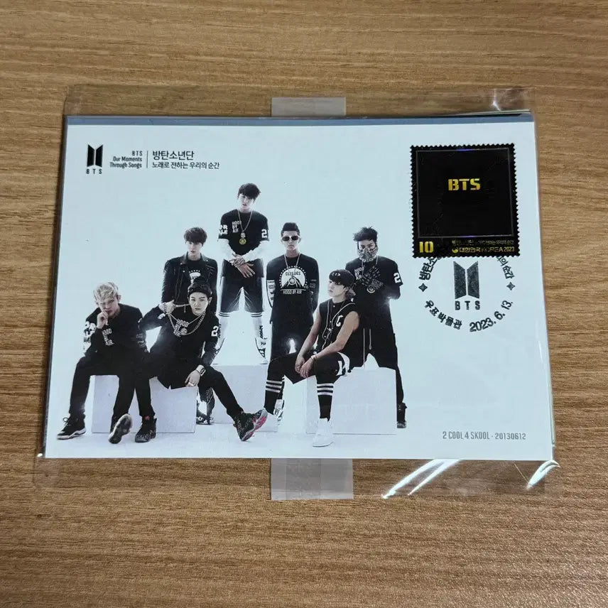 [BUNJANG] BTS 10th Anniversary Stamp Set / 방탄 BTS 10주년 기념 우표 세트